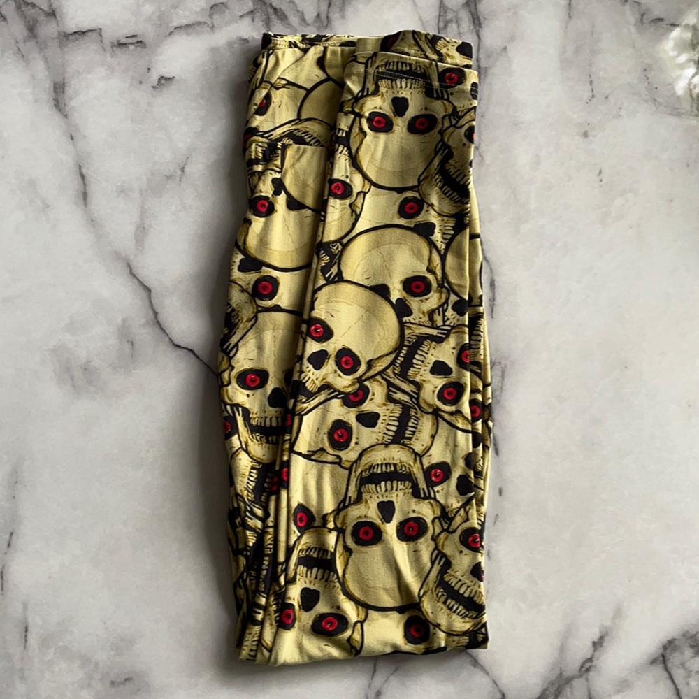 LuLaRoe Halloween Leggings OS